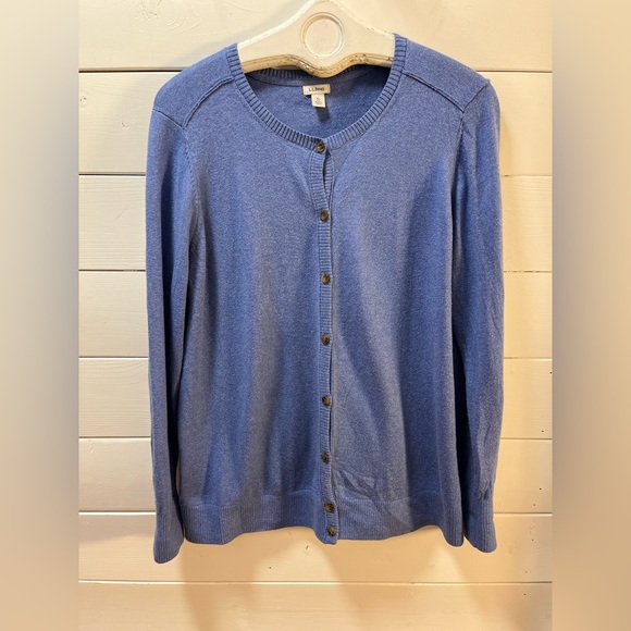 L.L. Bean Sweaters - L.L.BEAN Button-Front Knit Cardigan – XL